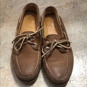 Sperry brown loafers